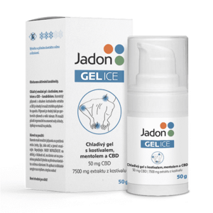 JADON Gel ice chladivý gél s kostihojom, mentolom a CBD 50 g