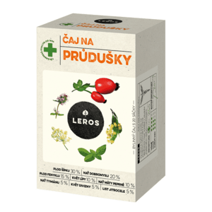 LEROS Čaj na priedušky 20 x 1,5 g