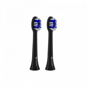 TRUELIFE Sonicbrush compact heads black whiten náhradné hlavice pre sonickú zubnú kefku 2 ks