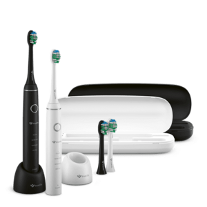 TRUELIFE Sonicbrush compact duo sada sonických zubných kefiek + cestovné puzdrá 2 ks