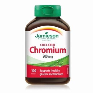 JAMIESON Chróm 200 µg 100 tabliet