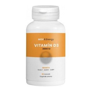 MOVIT Vitamín D3 2000 I.U. 50 mcg 90 kapsúl