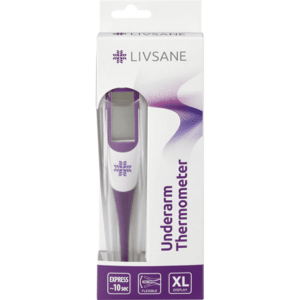 LIVSANE Teplomer XXL displej, digitálny 1 kus