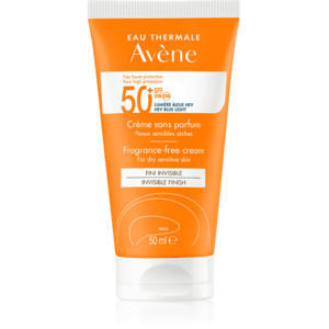 AVENE Krém SPF 50+ bez parfumácie pre citlivú pleť 50 ml