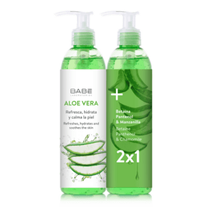 BABÉ Telo duopack aloe vera gél 100% 2 x 300 ml