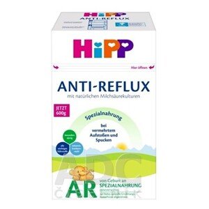 HIPP anti-reflux špeciálna dojčenská výživa 600 g