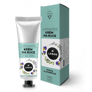 LEROS Hydratačný krém na ruky živel voda s fialkou a levanduľou 30 ml