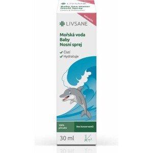 LIVSANE Morská voda baby izotonická 30 ml
