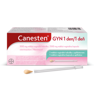 CANESTEN GYN 1 deň mäkká vaginálna kapsula 1 kapsula + aplikátor