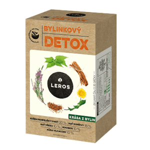 LEROS Bylinkový detox nálevové vrecká 20 x1,5 g