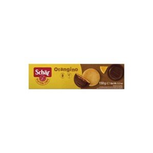 SCHÄR orangino jemné pečivo bezgluténové polomáčané v čokoláde 150 g