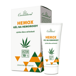 CANNADERM Hemox gél na hemoroidy 40 g