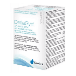 DEFLAGYN Aplikačná súprava vaginálny gél 150 ml + 2 aplikátory Set