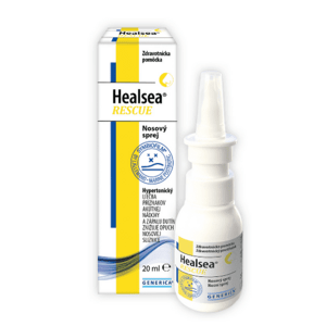 GENERICA Healsea rescue hypertonický nosový sprej 20 ml