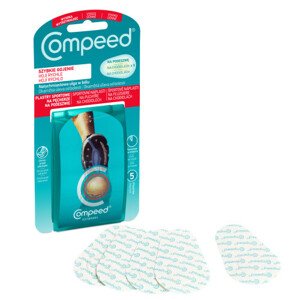 COMPEED Gélová náplasť šport na pľuzgiere na chodidlách 5 ks
