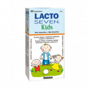 VITABALANS Lactoseven kids displej žuvacie tablety 9 x 50 ks