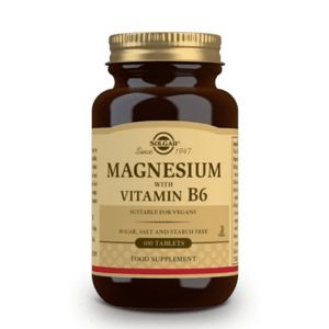 SOLGAR Horčík s vitamínom B6 100 tabliet
