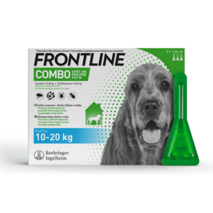 FRONTLINE Combo spot-on pre psy M 10-20 kg 3 x 1,34 ml