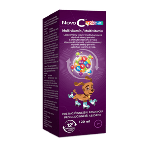 NOVO C Kids multi multivitamín lesné ovocie 120 ml