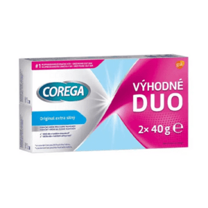 COREGA Original fixačný krém 2 x 40 g