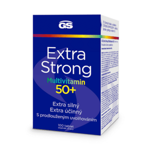 GS Extra strong multivitamín 50+ 100 tabliet