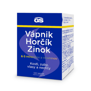 GS Vápnik horčík zinok 130 tabliet