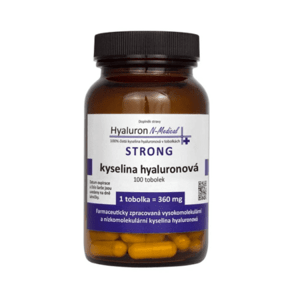 N-MEDICAL Hyaluron strong kyselina hyalurónová 100 kapsúl