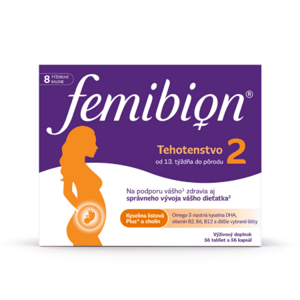 FEMIBION 2 Tehotenstvo 56 tabliet + 56 kapsúl