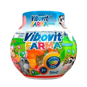 VIBOVIT+ Farma želé multivitamíny ovocná príchuť 200 g