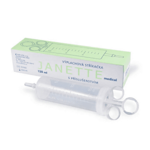JANETT Striekačka vyplachovacia 150 ml 1 ks