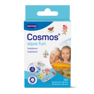 COSMOS Aqua fun náplasť vodotesná 2 veľkosti 12 ks