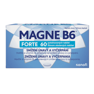 MAGNE B6 Forte 60 tabliet - balenie 3 ks