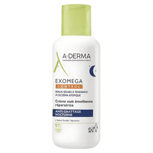 A-DERMA Exomega control regeneračný emolienčný nočný krém 400 ml