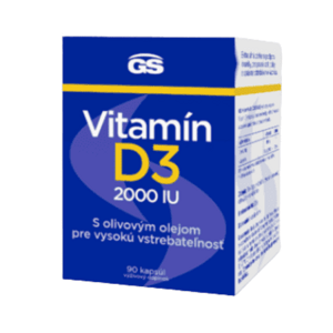 GS Vitamín D3 2000 IU 90 kapsúl