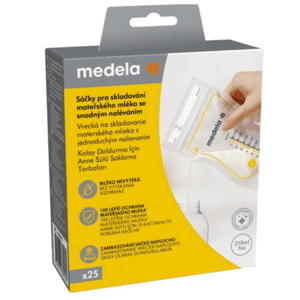 MEDELA Easy pour vrecká na skladovanie materského mlieka 210 ml 25 ks