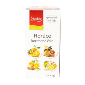 APOTHEKE Premier horúce korenené čaje 20 x 2 g