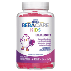 BEBA Care kids immunity želé lesné ovocie a maliny 60 ks