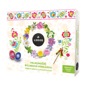 LEROS Veľkonočná bylinková výslužka + veľkonočné leporelo set