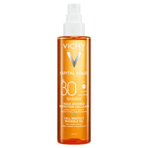 VICHY Capital soleil neviditeľný opaľovací olej SPF30 200 ml