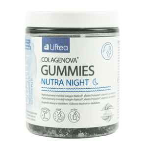 LIFTEA Colagenova gummies nutra night príchuť čučoriedka 60 ks