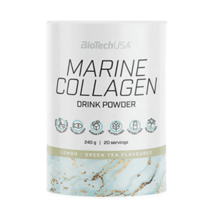 BioTechUSA Marine collagen zelený čaj - citrón 240 g