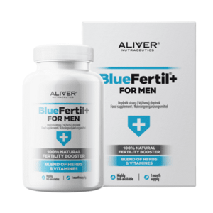ALIVER BlueFertil+ pre mužov 120 kapsúl