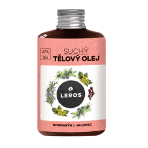 LEROS Suchý telový olej rozmarín & borievka 100 ml