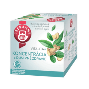 TEEKANNE Vitalita + koncentrácia čaj 10 x 1,8 g