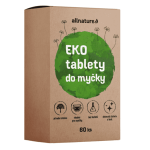 ALLNATURE Eko tablety do umývačky 60 ks