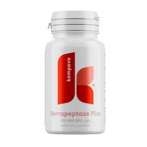 KOMPAVA Serrapeptase plus pre zvieratá 90 kapsúl