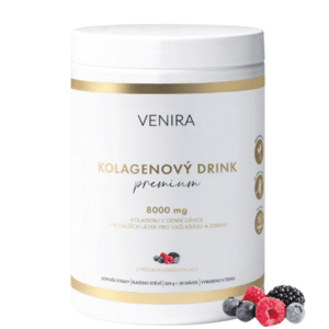 VENIRA Premium kolagénový drink príchuť lesné plody 324 g