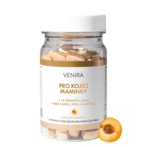 VENIRA Vitamíny pre dojčiace ženy 60 cmúľacích tabliet