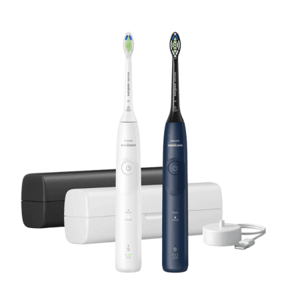 PHILIPS Sonicare 5500 HX7119/01 čierna a biela 1+1 set