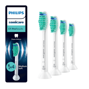 PHILIPS Sonicare C1 ProResults Standard náhradné hlavice HX6014/87 biela 4 ks